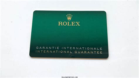 rolex garantiekarte verloren|rolex 5 year guarantee.